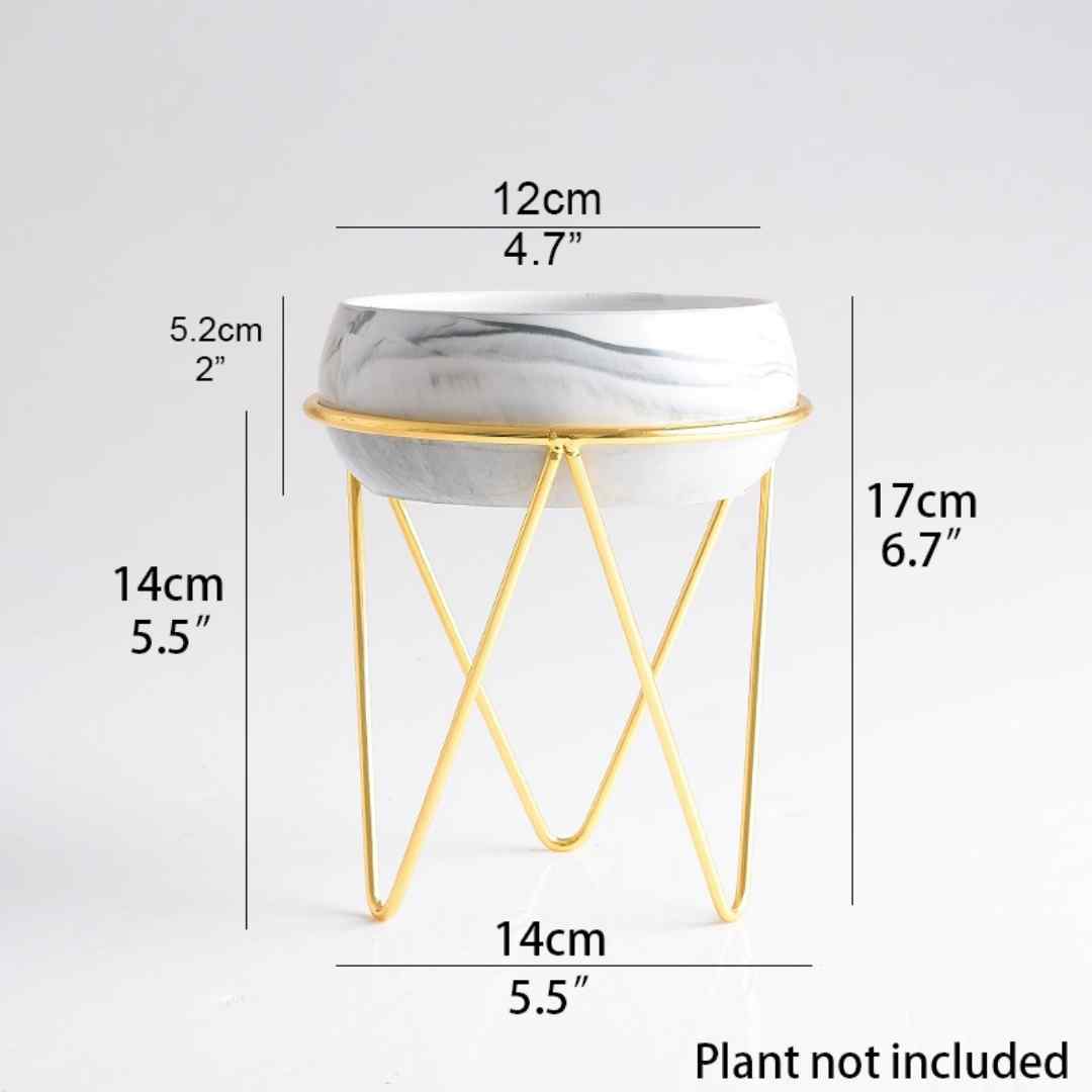 Bowl Planter with Stand