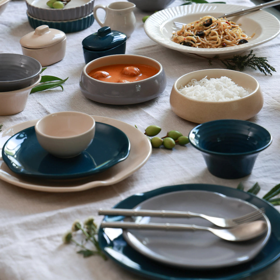 Abstract Organic Dinner Plate