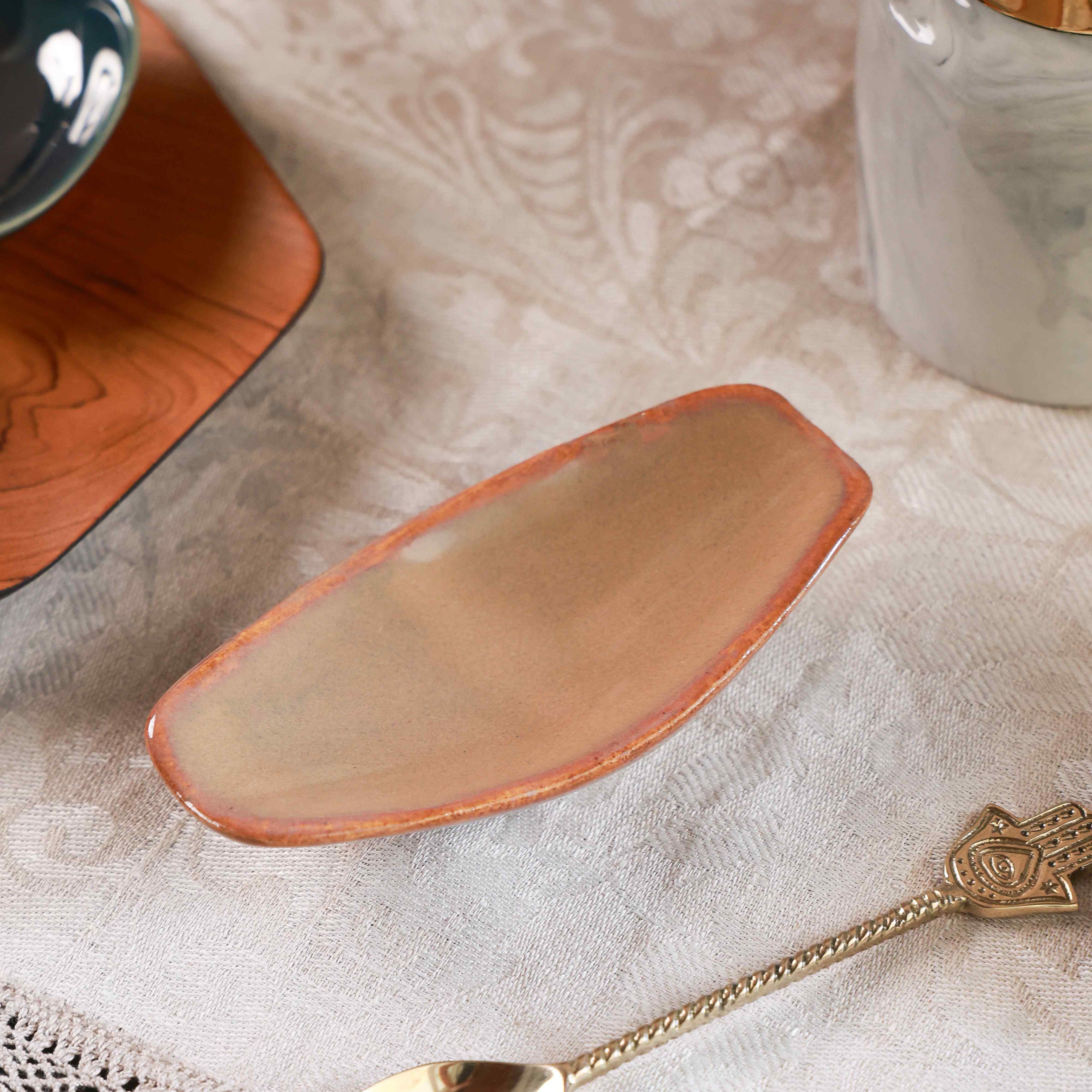 Boat Ceramic Server