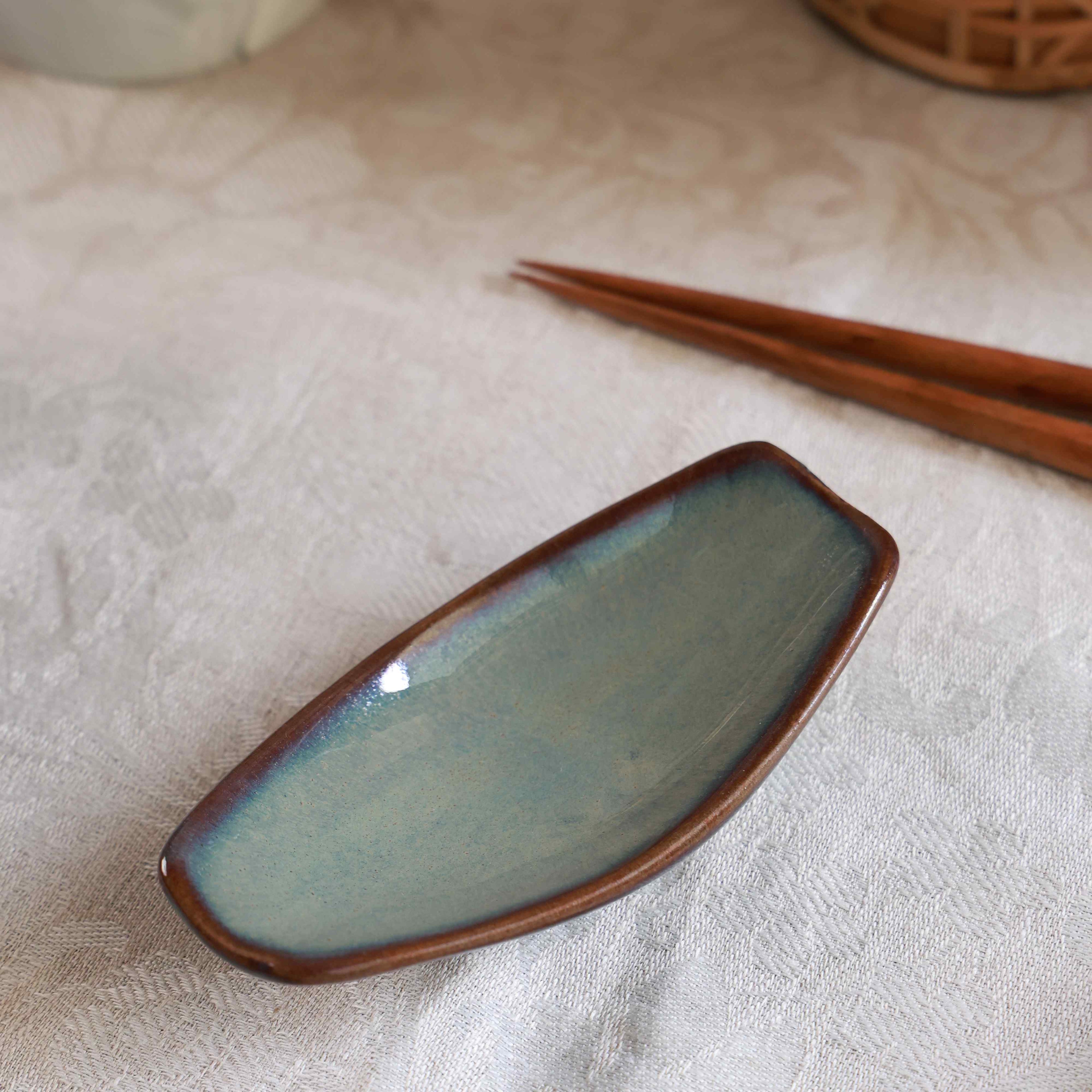 Boat Ceramic Server