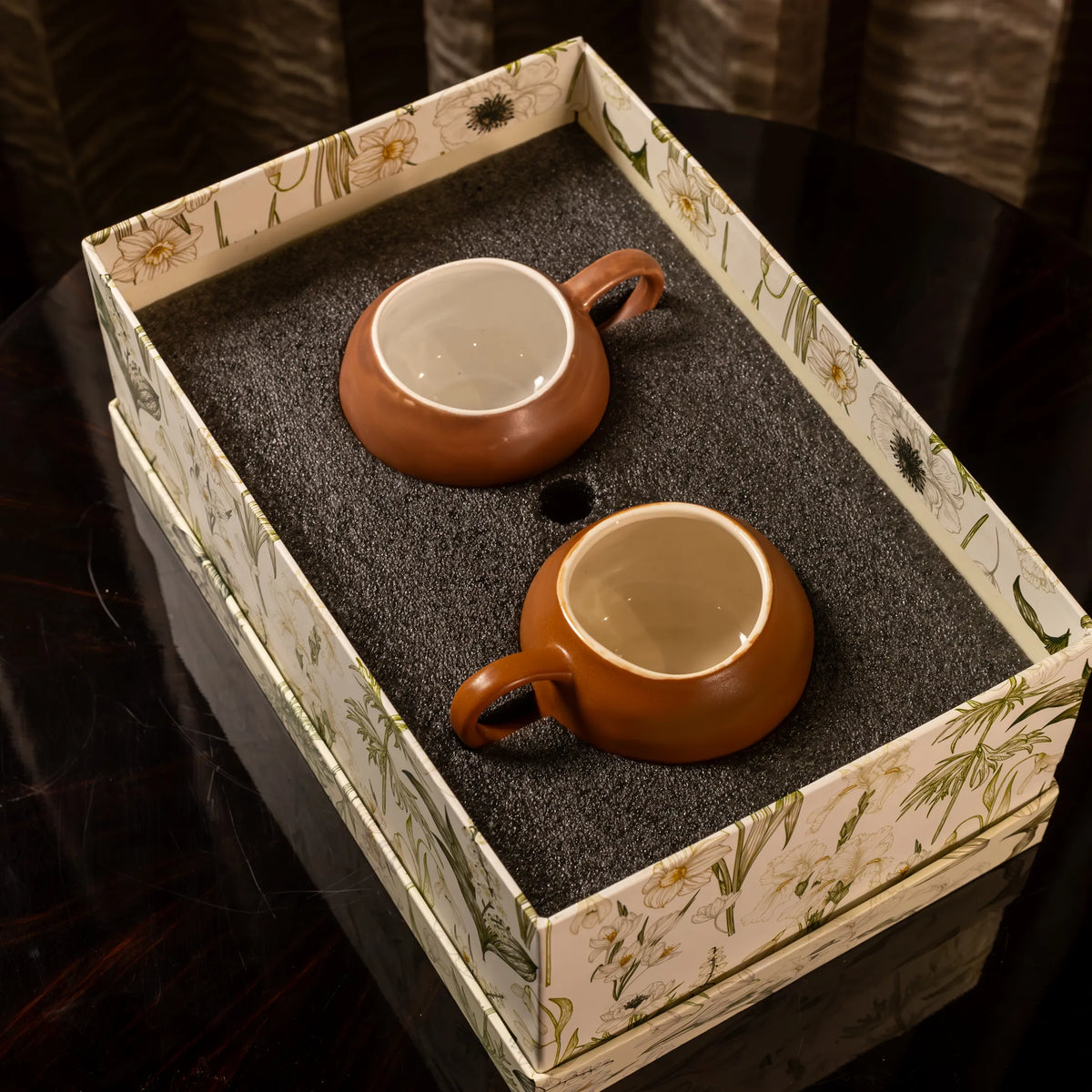 Terra Sand Cup Saucer Set