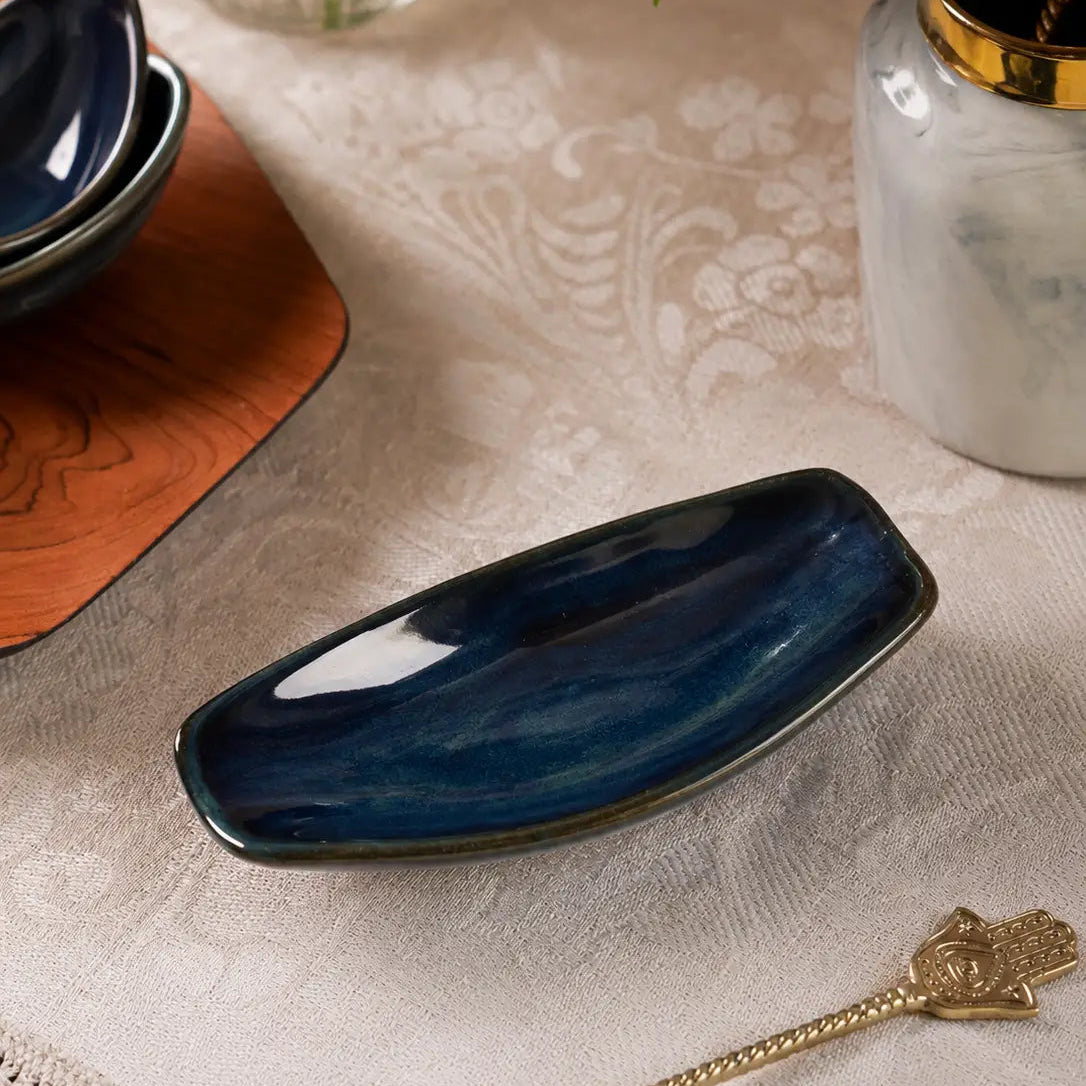 Boat Ceramic Server