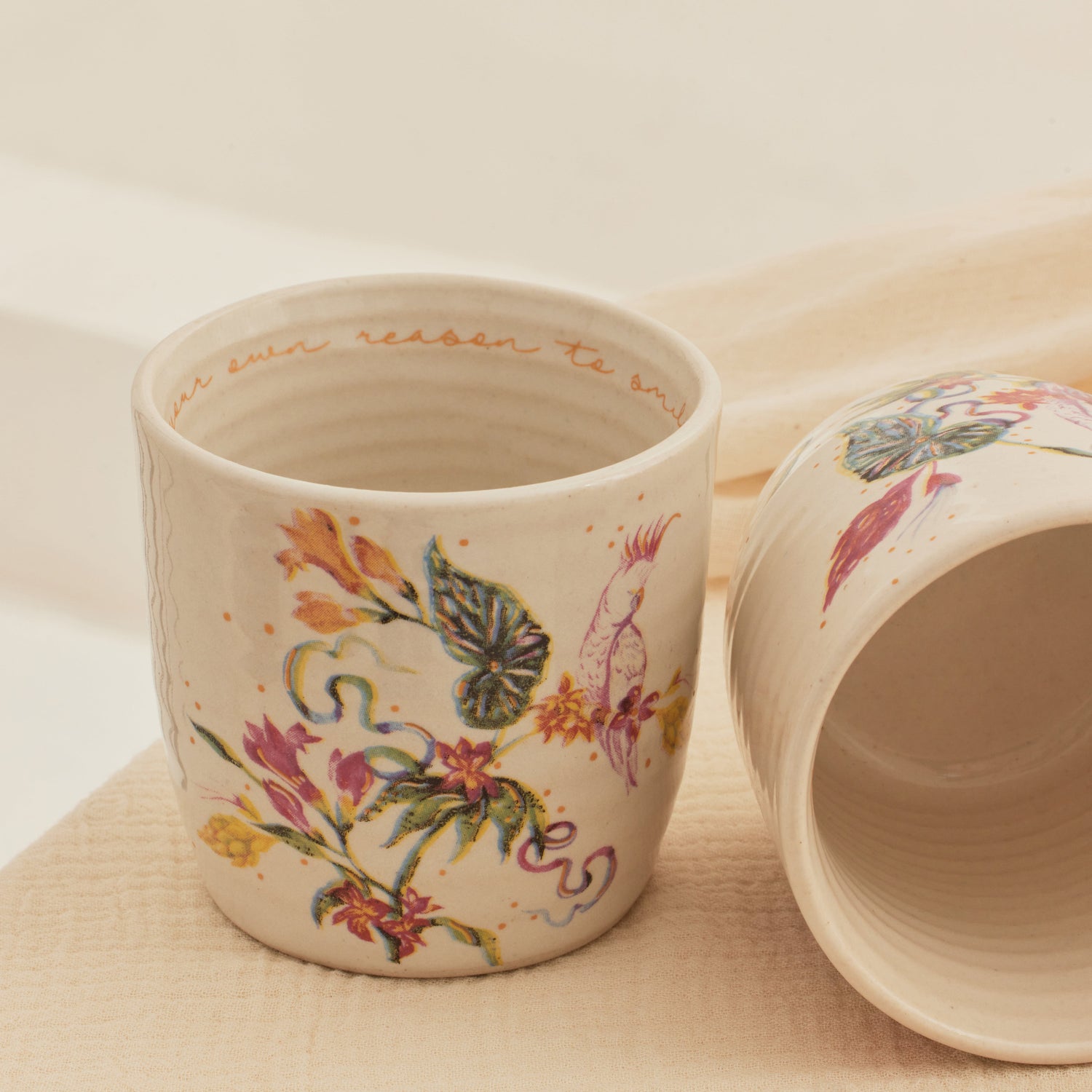 Kulhad set of 2: Botanical Affaire