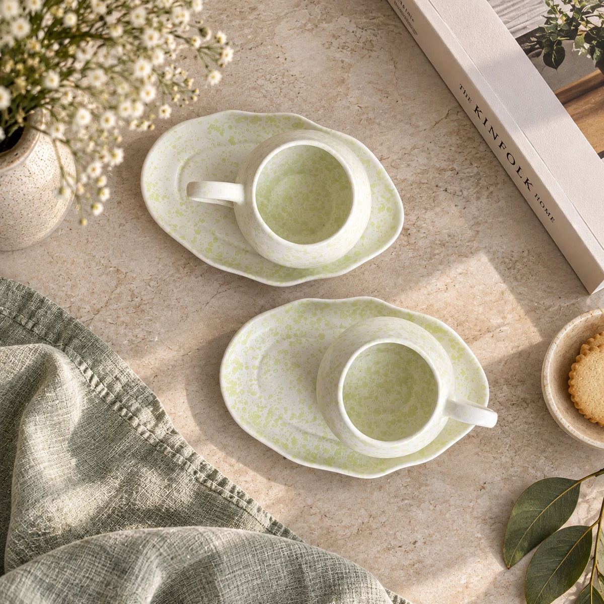 Meadow Cup Saucer Set