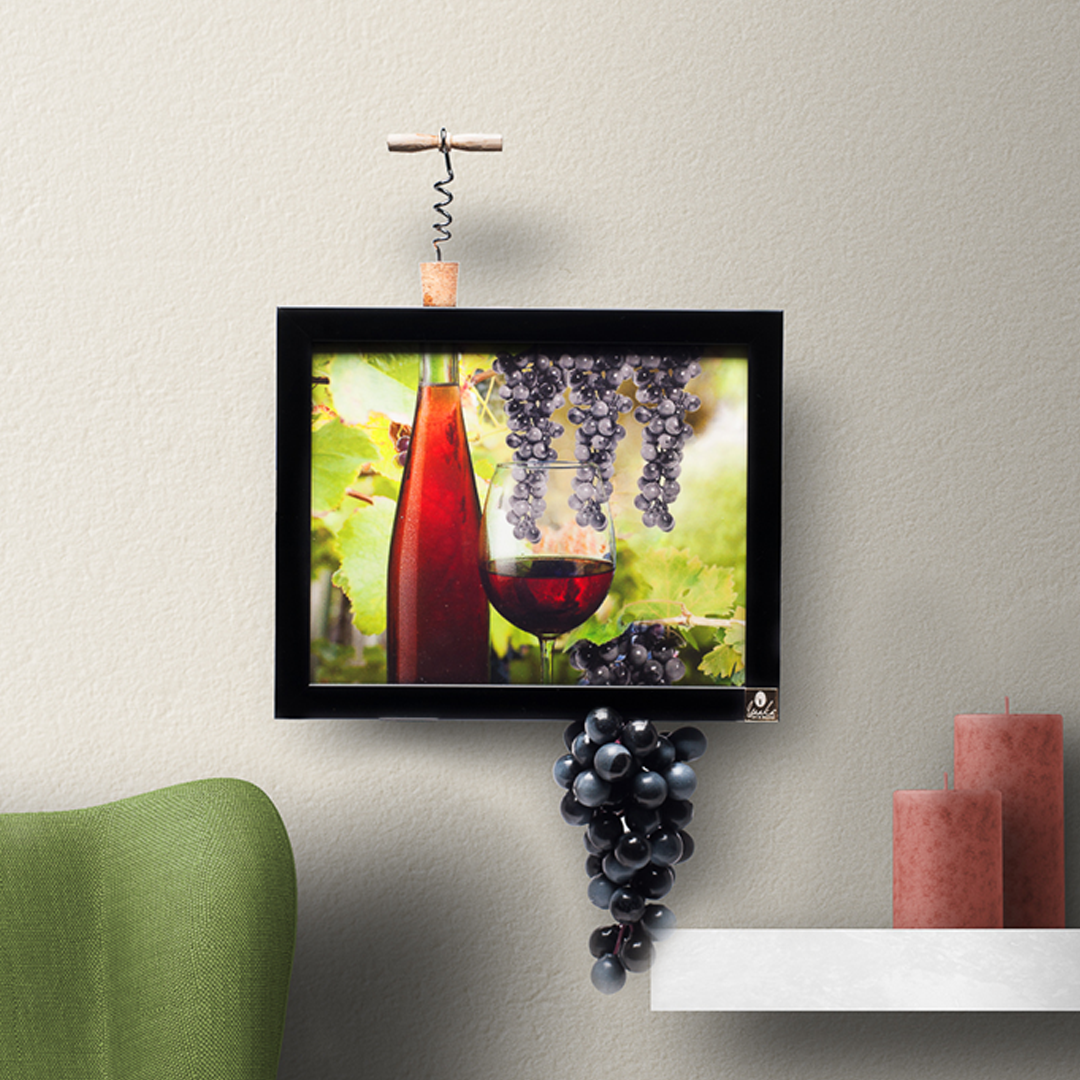 Wine Wall Art Decor Frame