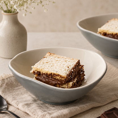 Abstract Organic Dessert Bowl