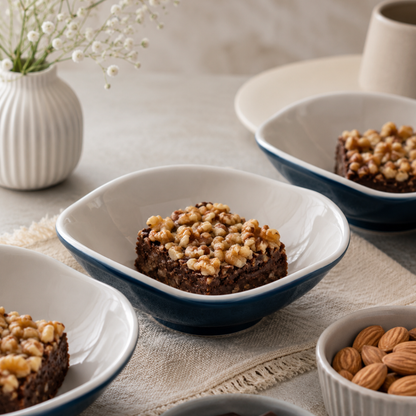 Abstract Organic Dessert Bowl