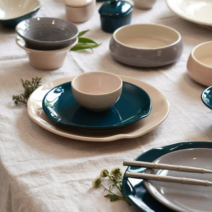 Abstract Organic Dinner Plate
