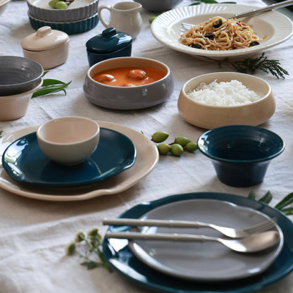 Abstract Organic Dinner Plate