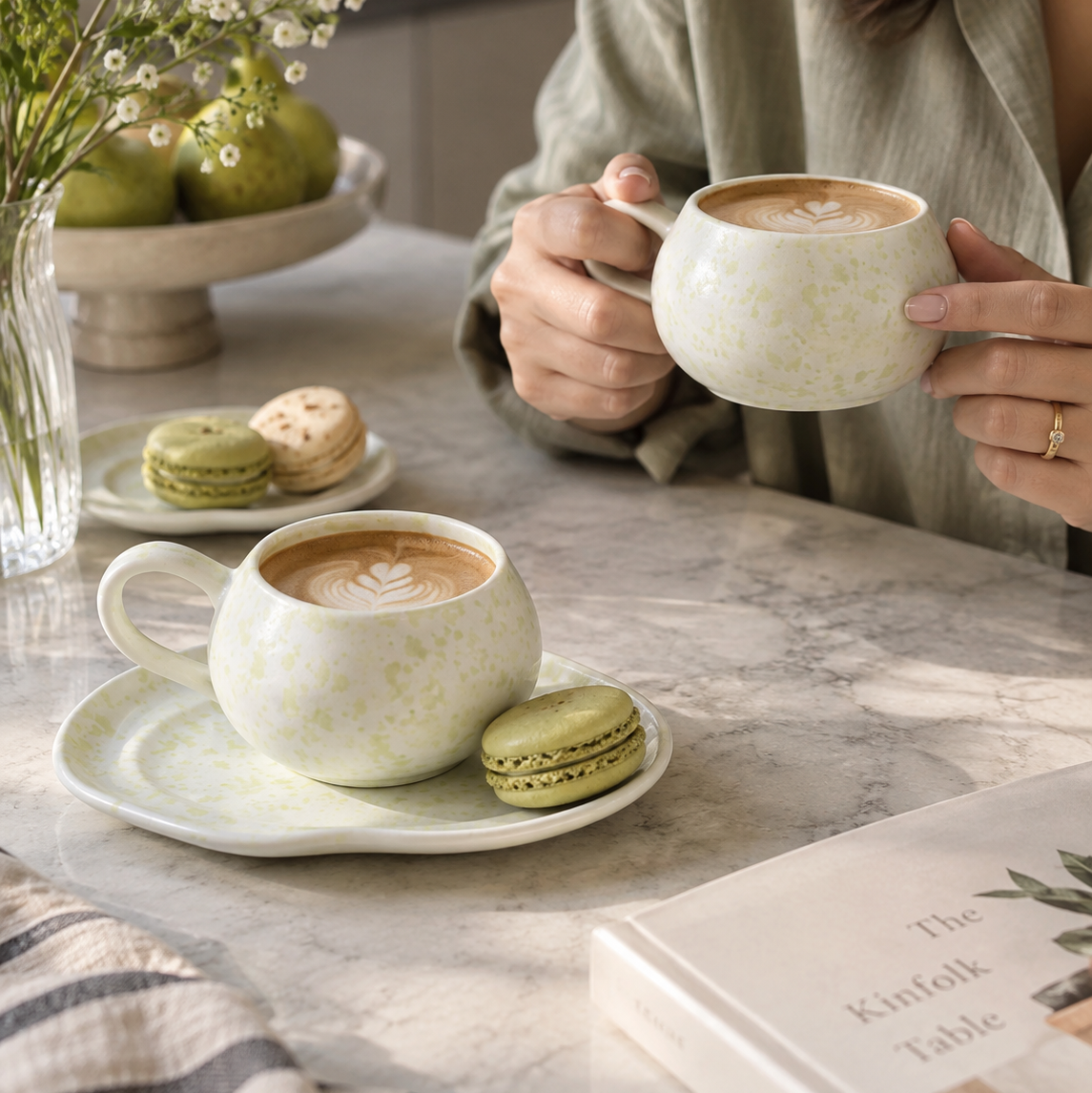 Meadow Cup Saucer Set