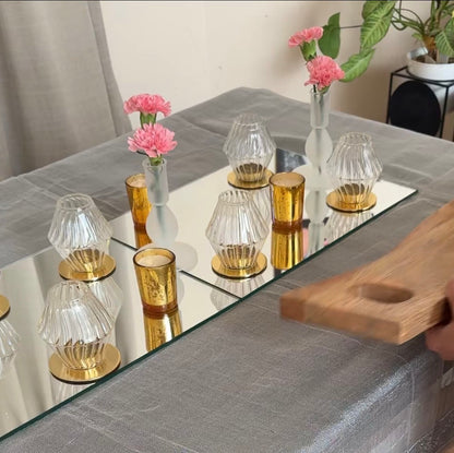 MIRROR TABLE RUNNER DECOR