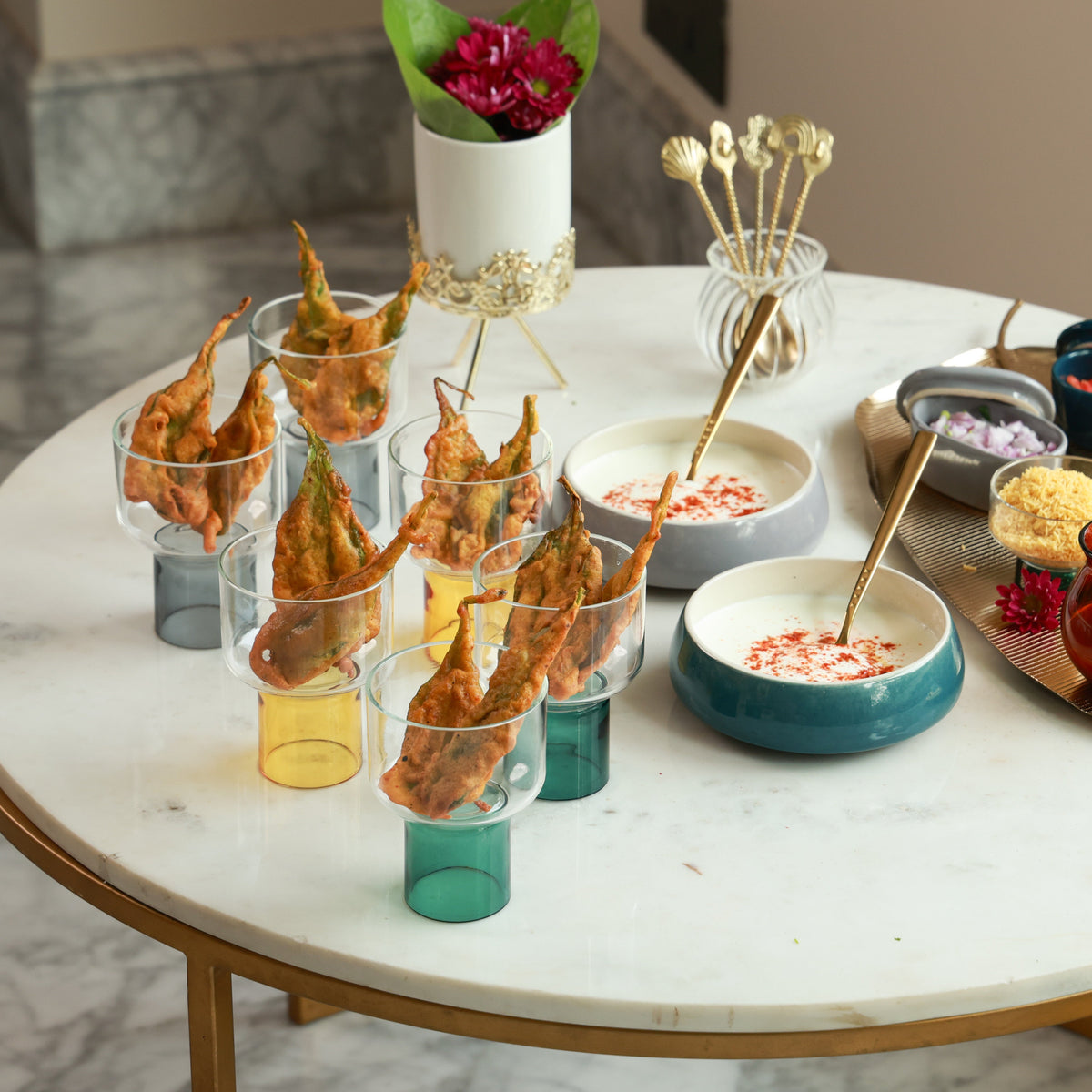 GIFT BOX LIFT: Chaat Bowl or Drink Glass