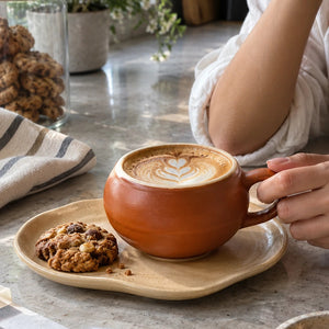 Terra Sand Cup Saucer Set
