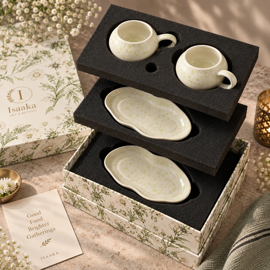 Meadow Cup Saucer Set