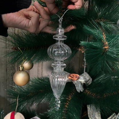 Glass Decor Hangings (6 pc)