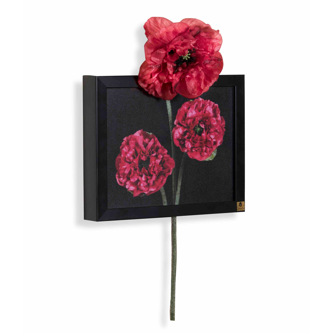 Wall Art: Flower Poppy (Horizontal)