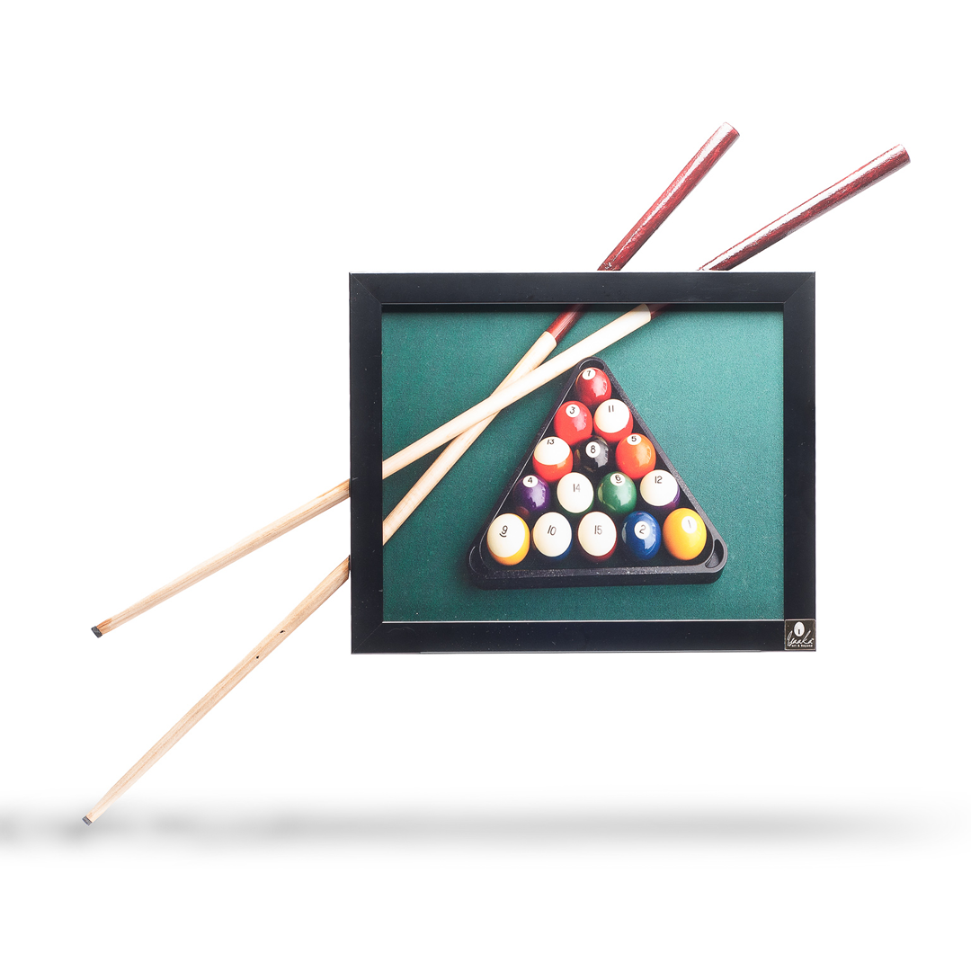 3D Wall Decor: Billiard Pool