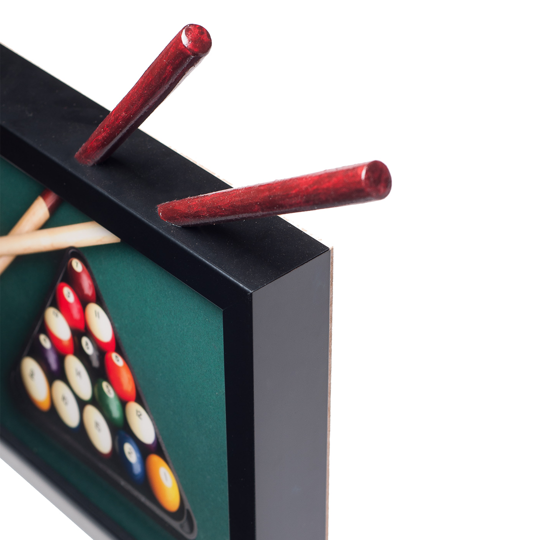 3D Wall Decor: Billiard Pool