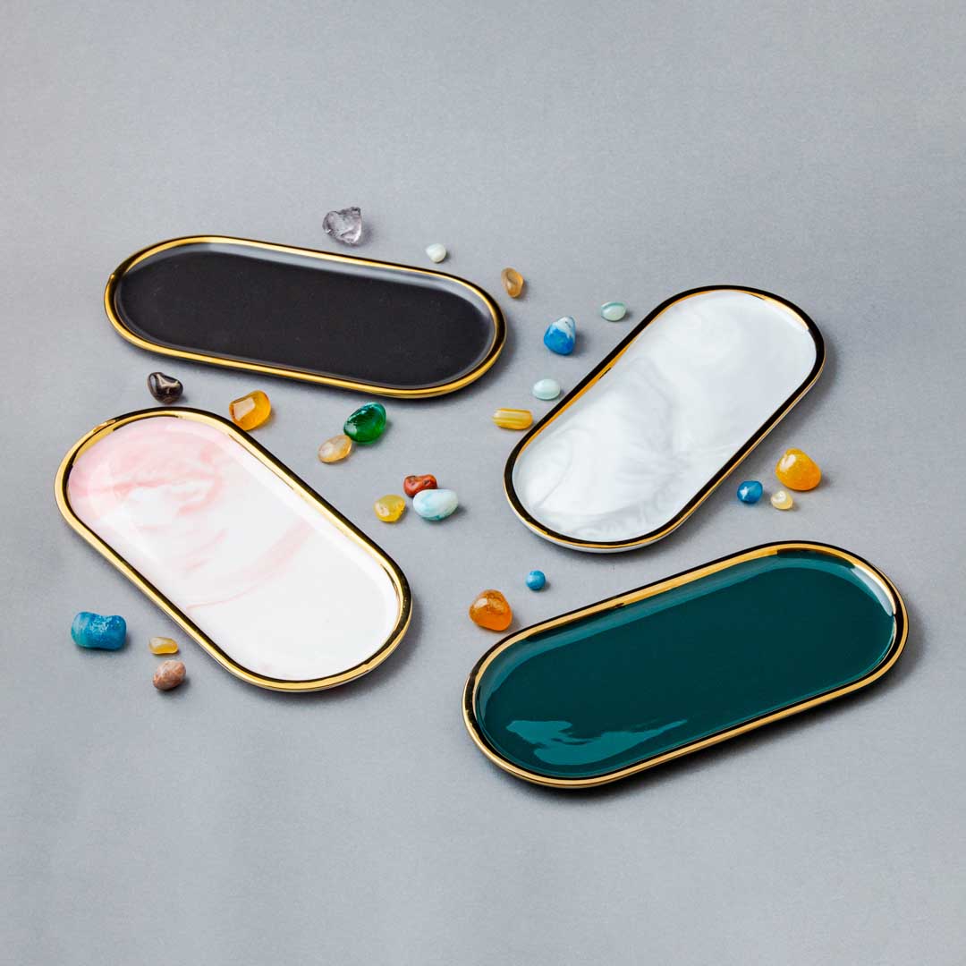Elegance Pink Platter (SMALL)
