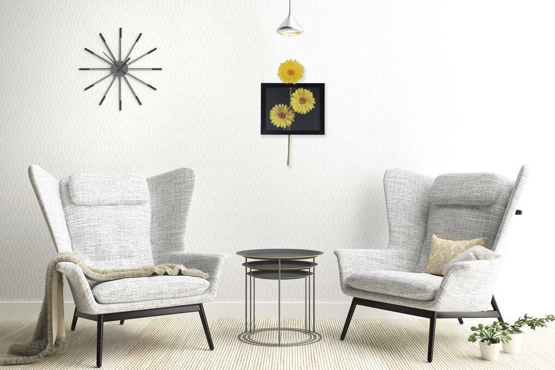 Wall Frame: Gerbera Yellow (Horizontal)
